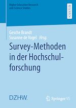 Télécharger le livre :  Survey-Methoden in der Hochschulforschung