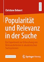 Download this eBook Popularität und Relevanz in der Suche