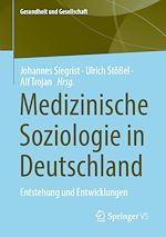 Download this eBook Medizinische Soziologie in Deutschland