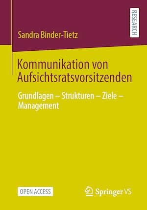 Téléchargez le livre :  Kommunikation von Aufsichtsratsvorsitzenden