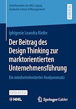 Télécharger le livre :  Der Beitrag des Design Thinking zur marktorientierten Unternehmensführung