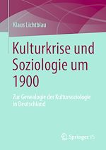 Download this eBook Kulturkrise und Soziologie um 1900