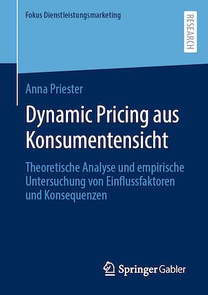 Téléchargez le livre :  Dynamic Pricing aus Konsumentensicht
