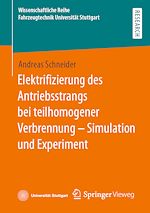 Download this eBook Elektrifizierung des Antriebsstrangs bei teilhomogener Verbrennung – Simulation und Experiment