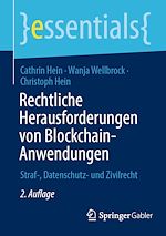 Télécharger le livre :  Rechtliche Herausforderungen von Blockchain-Anwendungen