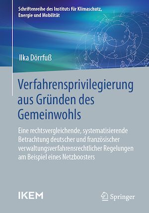 Téléchargez le livre :  Verfahrensprivilegierung aus Gründen des Gemeinwohls