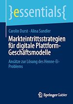 Télécharger le livre :  Markteintrittsstrategien für digitale Plattform-Geschäftsmodelle