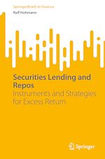 Télécharger le livre :  Securities Lending and Repos