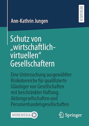 Téléchargez le livre :  Schutz von „wirtschaftlich-virtuellen“ Gesellschaftern