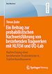Télécharger le livre :  Ein Beitrag zur probabilistischen Nachweisführung von bestehenden Tragwerken mit NLFEM und UQ-Lab