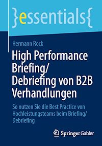 Télécharger le livre :  High Performance Briefing/Debriefing von B2B Verhandlungen