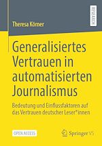 Download this eBook Generalisiertes Vertrauen in automatisierten Journalismus
