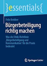 Télécharger le livre :  Bürgerbeteiligung richtig machen