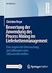 Télécharger le livre :  Bewertung der Anwendung des Process Mining im Lieferkettenmanagement