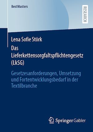Téléchargez le livre :  Das Lieferkettensorgfaltspflichtengesetz (LkSG)