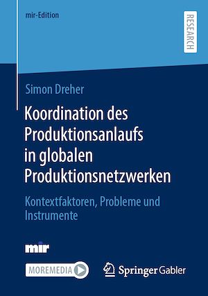 Téléchargez le livre :  Koordination des Produktionsanlaufs in globalen Produktionsnetzwerken