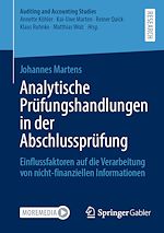 Télécharger le livre :  Analytische Prüfungshandlungen in der Abschlussprüfung