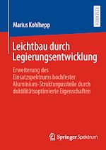 Télécharger le livre :  Leichtbau durch Legierungsentwicklung