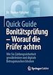 Télécharger le livre :  Quick Guide Bonitätsprüfung – Worauf die Prüfer achten