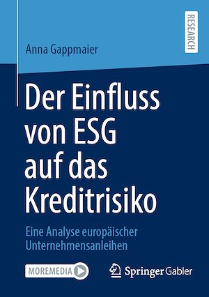 Téléchargez le livre :  Der Einfluss von ESG auf das Kreditrisiko