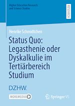 Télécharger le livre :  Status Quo: Legasthenie oder Dyskalkulie im Tertiärbereich Studium