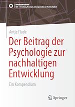 Télécharger le livre :  Der Beitrag der Psychologie zur nachhaltigen Entwicklung