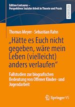 Télécharger le livre :  „Hätte es Euch nicht gegeben, wäre mein Leben (vielleicht) anders verlaufen“