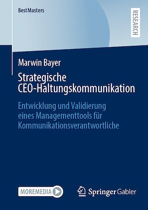 Téléchargez le livre :  Strategische CEO-Haltungskommunikation