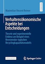 Télécharger le livre :  Verhaltensökonomische Aspekte bei Entscheidungen