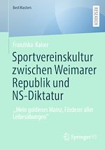 Download this eBook Sportvereinskultur zwischen Weimarer Republik und NS-Diktatur