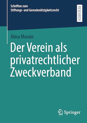 Télécharger le livre :  Der Verein als privatrechtlicher Zweckverband