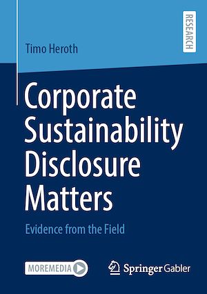 Téléchargez le livre :  Corporate Sustainability Disclosure Matters