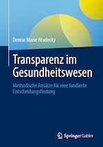 Télécharger le livre :  Transparenz im Gesundheitswesen