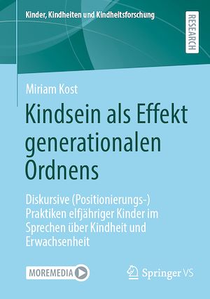 Télécharger le livre :  Kindsein als Effekt generationalen Ordnens