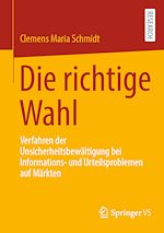 Télécharger le livre :  Die richtige Wahl