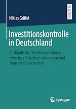 Télécharger le livre :  Investitionskontrolle in Deutschland