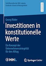 Télécharger le livre :  Investitionen in konstitutionelle Werte