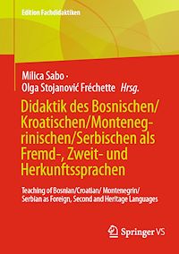 Télécharger le livre : Didaktik des Bosnischen/Kroatischen/Montenegrinischen/Serbischen als Fremd-, Zweit- und Herkunftssprachen