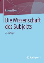 Télécharger le livre :  Die Wissenschaft des Subjekts