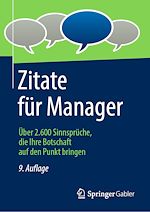 Télécharger le livre :  Zitate für Manager