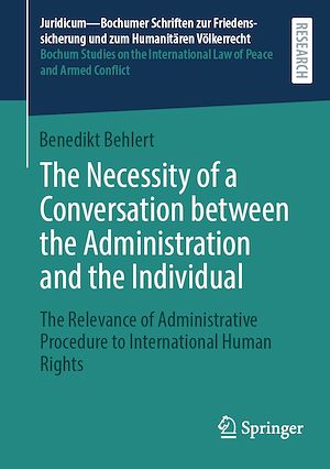 Téléchargez le livre :  The Necessity of a Conversation between the Administration and the Individual