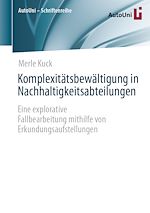 Télécharger le livre :  Komplexitätsbewältigung in Nachhaltigkeitsabteilungen