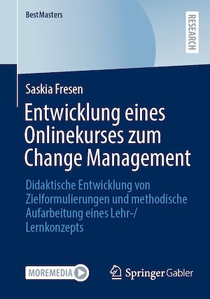 Téléchargez le livre :  Entwicklung eines Onlinekurses zum Change Management