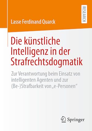 Téléchargez le livre :  Die künstliche Intelligenz in der Strafrechtsdogmatik