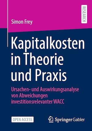 Téléchargez le livre :  Kapitalkosten in Theorie und Praxis