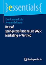 Télécharger le livre :  Best of springerprofessional.de 2025: Marketing + Vertrieb