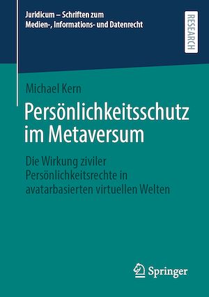 Téléchargez le livre :  Persönlichkeitsschutz im Metaversum