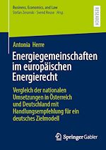 Télécharger le livre :  Energiegemeinschaften im europäischen Energierecht