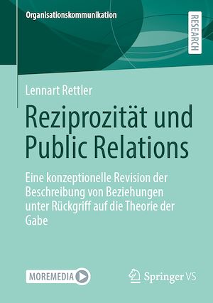 Téléchargez le livre :  Reziprozität und Public Relations
