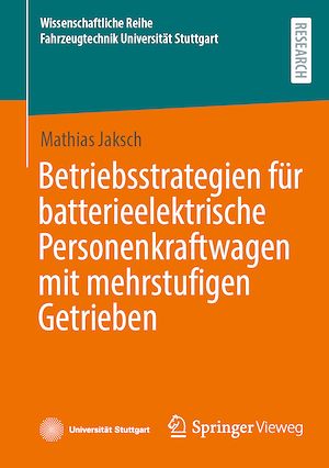 Download the eBook: Betriebsstrategien für batterieelektrische Personenkraftwagen mit mehrstufigen Getrieben